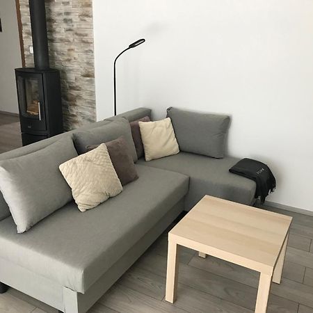 Prijemny Apartman Krovi V Rodinnem Domku Se Sdilenym Bazenem, Terasou A Zahradou Buitenkant foto