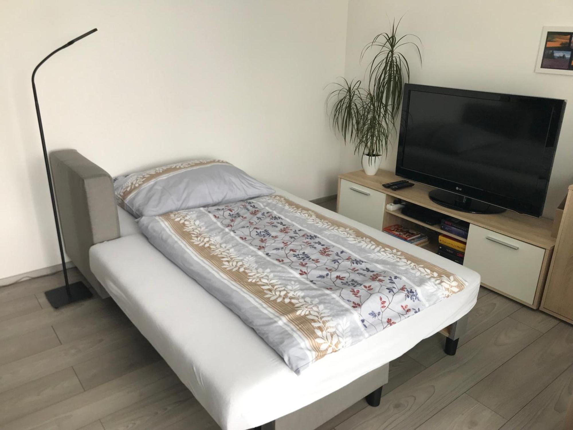 Prijemny Apartman Krovi V Rodinnem Domku Se Sdilenym Bazenem, Terasou A Zahradou Buitenkant foto